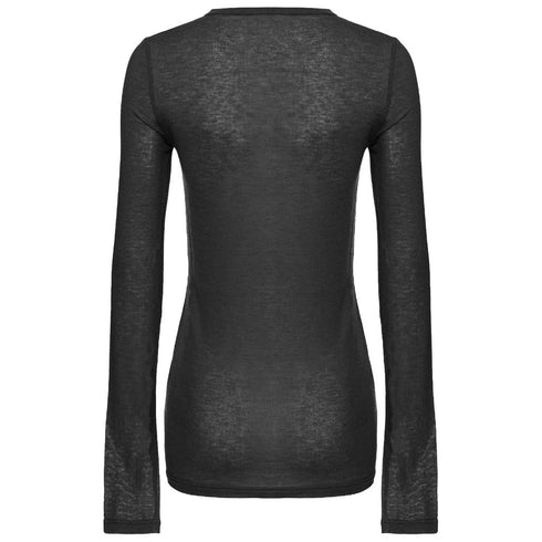 PINKO Black Viscose Sweater